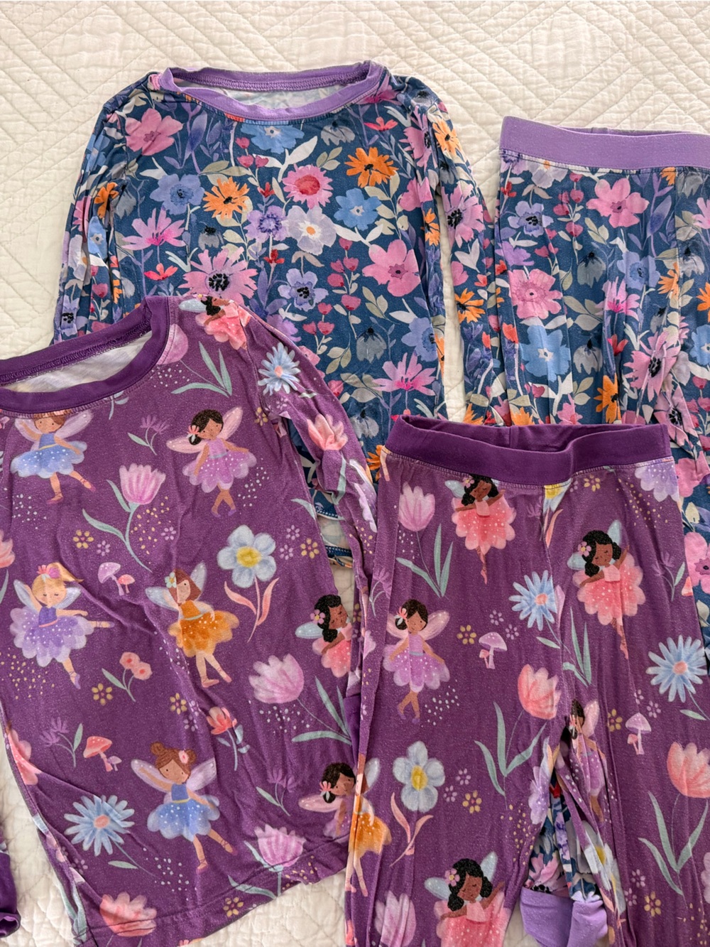 Little sleepies 3T pajama sets purple